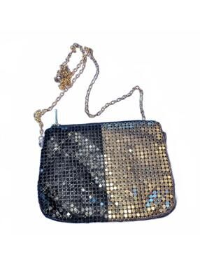 Cruise Club Sequin Chain Crossbody Bag